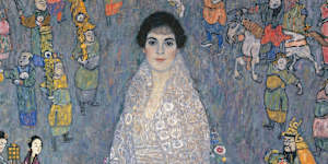 Portrait of Elisabeth Lederer was painted between 1914 and 1916.