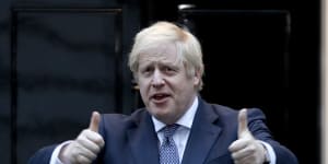 ‘I’m happy with that’:British PM Boris Johnson survives bid to oust him