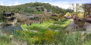 Hornsby Shire Council was given $90 million,part of which was allocated to transform a disused quarry into a park.