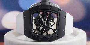 Bargain:The Richard Mille watch that smashed an Australian auction record when it sold for $306,000.
