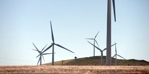 Spanish renewables company Acciona has wind farm projects across Australia,including in Waubra,Victoria.