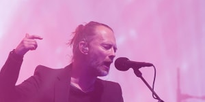 Radiohead's Thom Yorke.