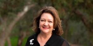 Australian mining magnate Gina Rinehart.