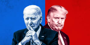500km away but worlds apart,Biden and Trump confront their biggest barrier to victory