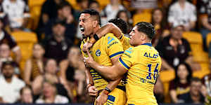 Kelma Tuilagi was in fine form against the Broncos.