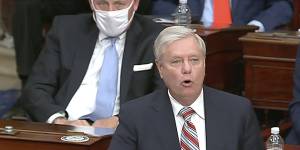 "Enough is enough,"Republican Senator Lindsey Graham said as he dropped his opposition to certifying Joe Biden's election. 