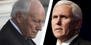 'More like Obama than Reagan':Cheney challenges Pence on Trump's foreign policy