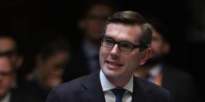 Treasurer Dominic Perrottet says despite the budget result NSW is facing revenue pressures.