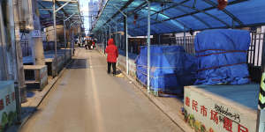 The markets have been closed in Changchen,a city of 9 million people. 