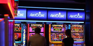 Questionable investment:Almost 40 per cent of Australian adults gamble at least once a week,a government survey found earlier this year - and the costs to society are huge.