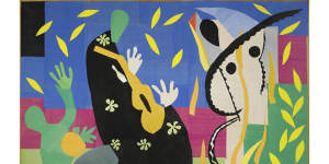The sorrow of the king (La tristesse du roi),1952 by Henri Matisse.