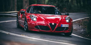 Bringing sexy back:the Alfa Romeo 4C.