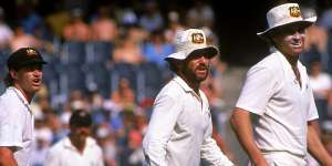 Allan Border,seen here during the home summer following the 1988 Pakistan trip.