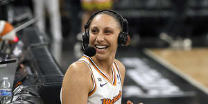 ‘Hold it in babe’:Taurasi’s message to pregnant wife after reaching WNBA finals