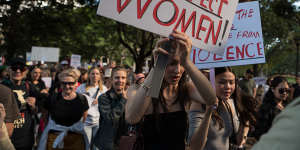 Over a thousand people attended National Rally Against Violence on Women in Sydney
