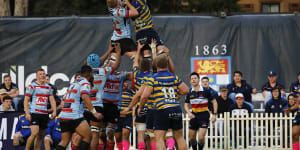 Shute Shield round six teams