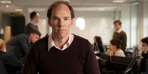 Benedict Cumberbatch as Dominic Cummings,Brexit Leave campaign strategist,in Brexit:An Uncivil War,a Channel 4 film. 