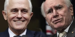 Turnbulls,John Howard at odds with Scott Morrison over Wentworth preselection