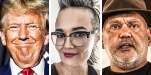 Donald Trump,Yumi Stynes and the Yes campaign for the Voice as articulated by Noel Pearson have become popular triggers for culture war arguments.