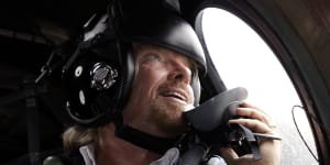 Richard Branson has leapfrogged Jeff Bezos in the space race.