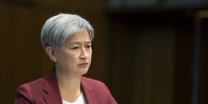 Peace won’t be achieved through speeches like Penny Wong’s