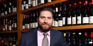 Ian Trinkle,Sommelier from Aria.