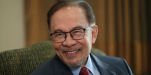 Prime Minister of Malaysia Anwar Ibrahim at the ASEAN-Australia Special Summit.