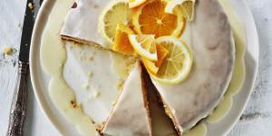 Helen Goh’s lemon,orange and almond cake.