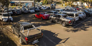 Ringwood railway station car park,in suburban Melbourne,was at the centre of the car park program examined by the joint parliamentary committee.