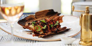 The go-to dish at Paper Daisy is the paperbark-grilled fish.