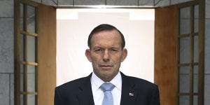 Former prime minister Tony Abbott is gone,but not forgotten.