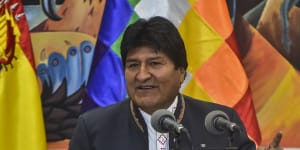 Bolivia's Morales:We won presidential vote in first round