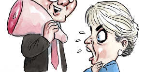 The Coalition did not see the funny side of Anthony Albanese’s beef joke