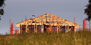 New dwelling approvals were down sharply in December