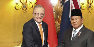 Prime Minister Anthony Albanese met new Indonesian President Prabowo Subianto.