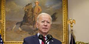 US President Joe Biden will sell the benefits of the package in his first prime-time television address since entering the White House. 