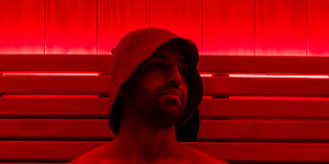 Rohan Juneja wears a $66 felted wool cap during his sauna sessions,which helps regulate heat.