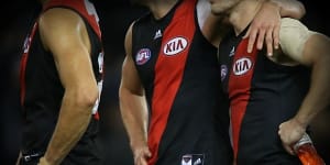 The 34 former and current Essendon players