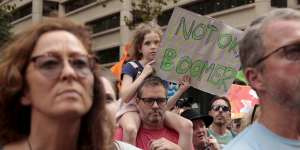 Sydney CBD climate protest attracts over 30,000 people