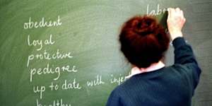 Admission standards for teachers have hit shockingly low levels.