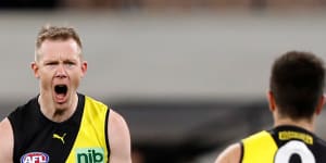 Jack Riewoldt and the Tigers are back in the eight.