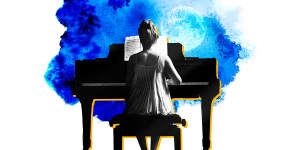 Pianists,for whom playing piano is second nature,might do it while sleepwalking too.