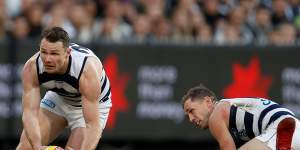 The Cats have not ruled out starting Joel Selwood and Patrick Dangerfield on the bench again.