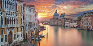 Grand Canal in Venice.