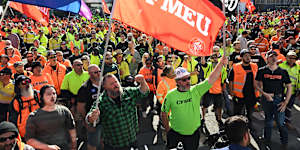 The inquiry into the militant CFMEU continues in Brisbane.
