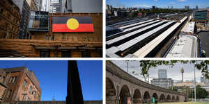 Museum of Sydney,Central Station,White Bay Power Station,Wentworth Park