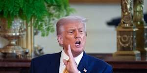 US President Donald Trump has declared he will use Australia’s decision to allow in North American beef to pressure other countries.