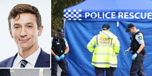 Police are still searching for the driver of a car they say can help with their inquiries after Mitch East,28,a lawyer from New Zealand was killed in a suspected hit-and-run in Fletcher Street,Tamarama.