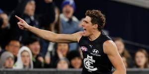 Charlie Curnow has cemented his standing since his return.