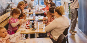 Kids are welcome and there are plans to open as a wine bar in the evenings. 